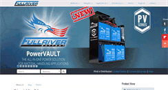 Desktop Screenshot of fullriverbattery.com